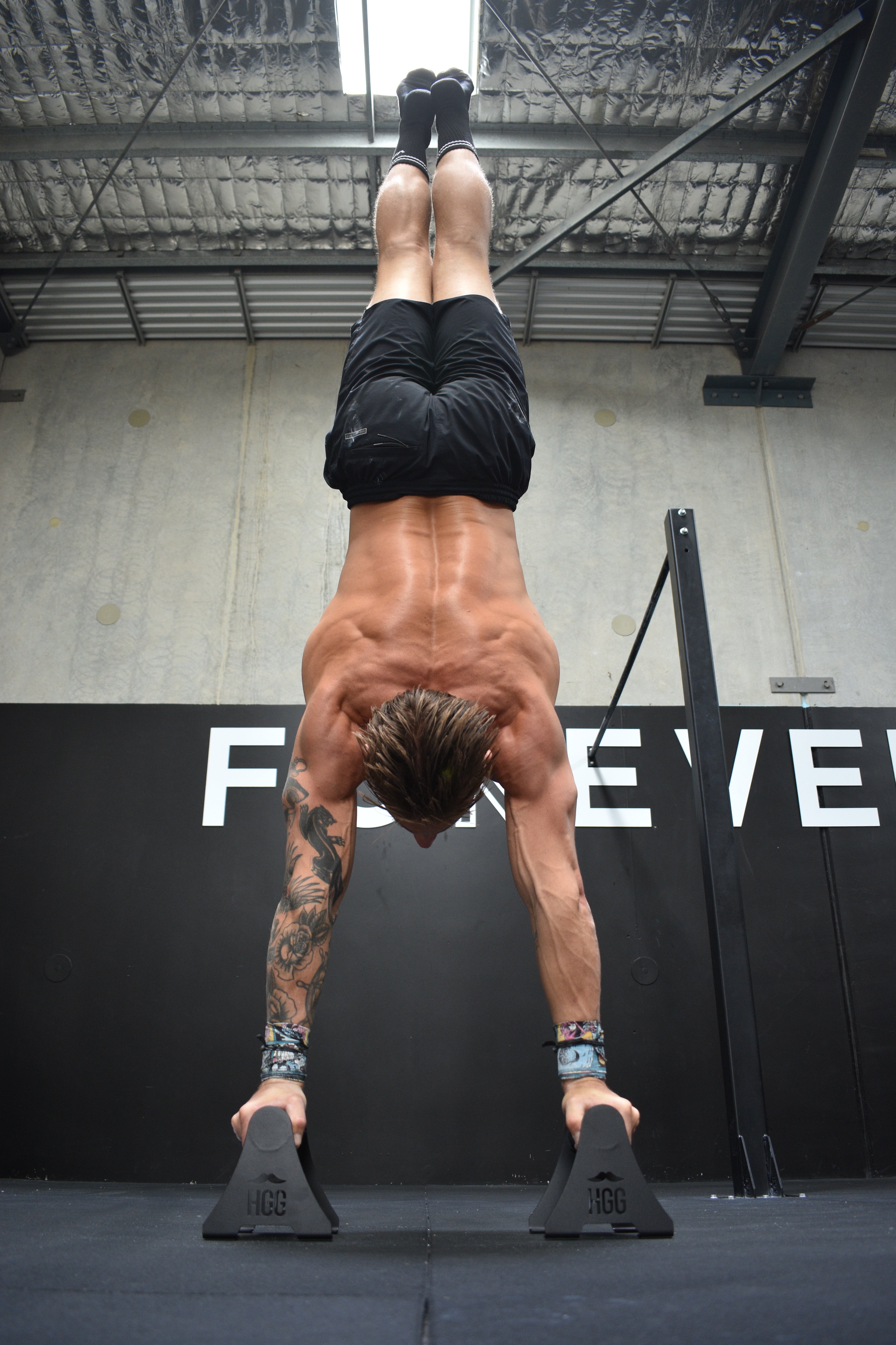 Calisthenics performed with The Mini Parallette Bars