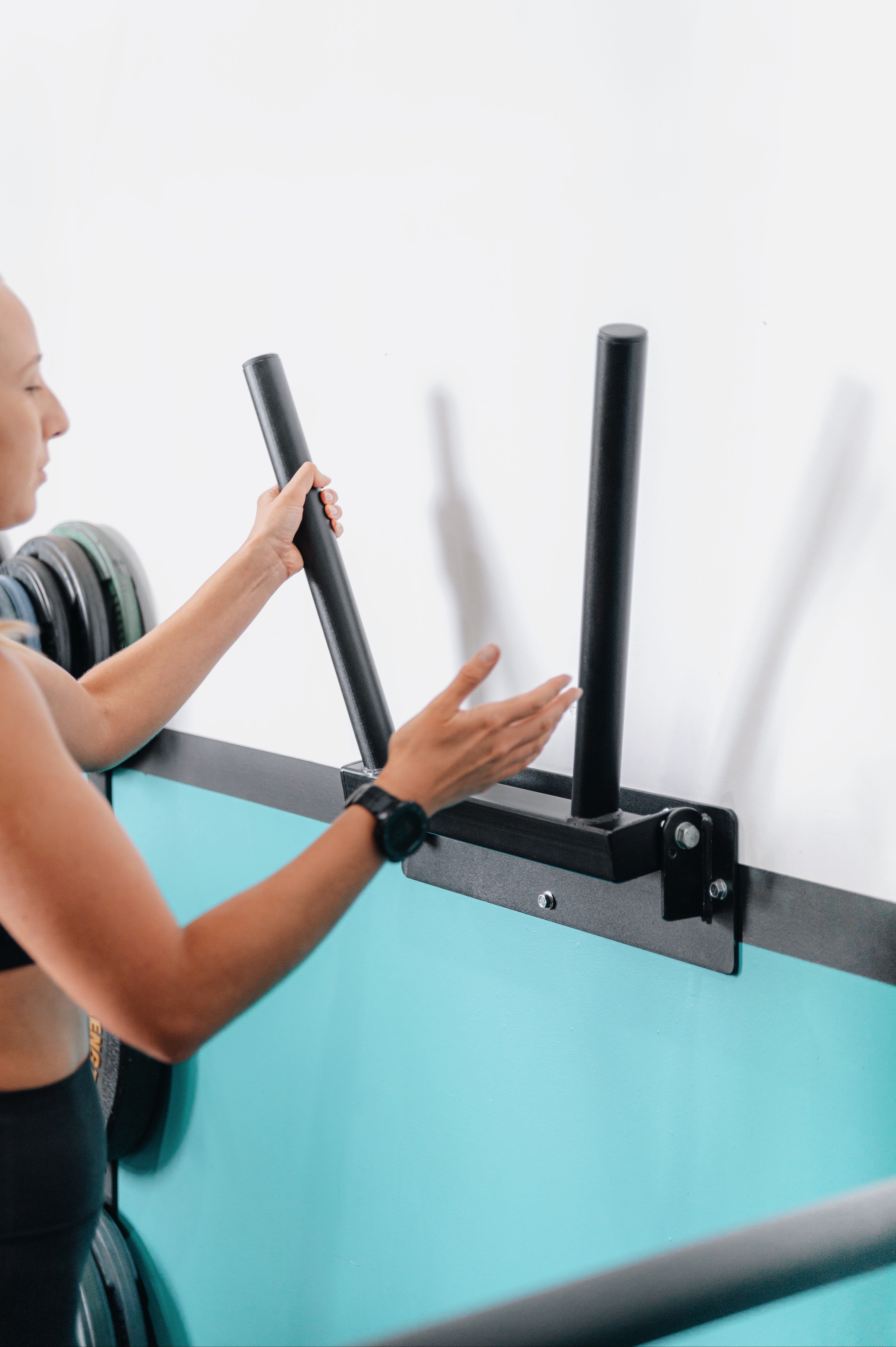 Wall mounted 2025 tricep dip bars